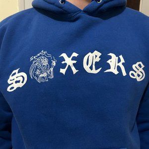 HEAVY SLIME Blue Sixers Hoodie